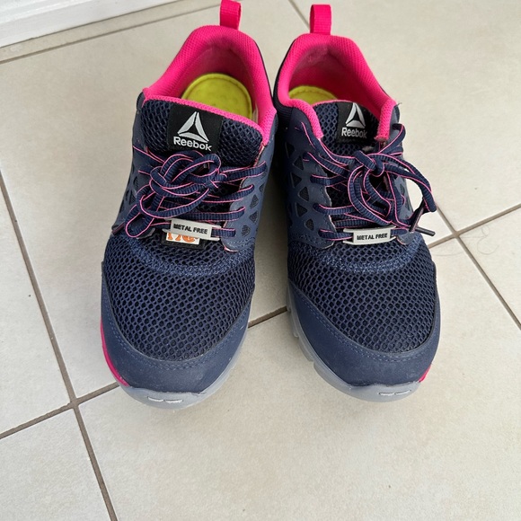 Reebok Sublite Safety/Work Steel Toe Sneakers, Size: women US 6.5 W - Picture 8 of 14